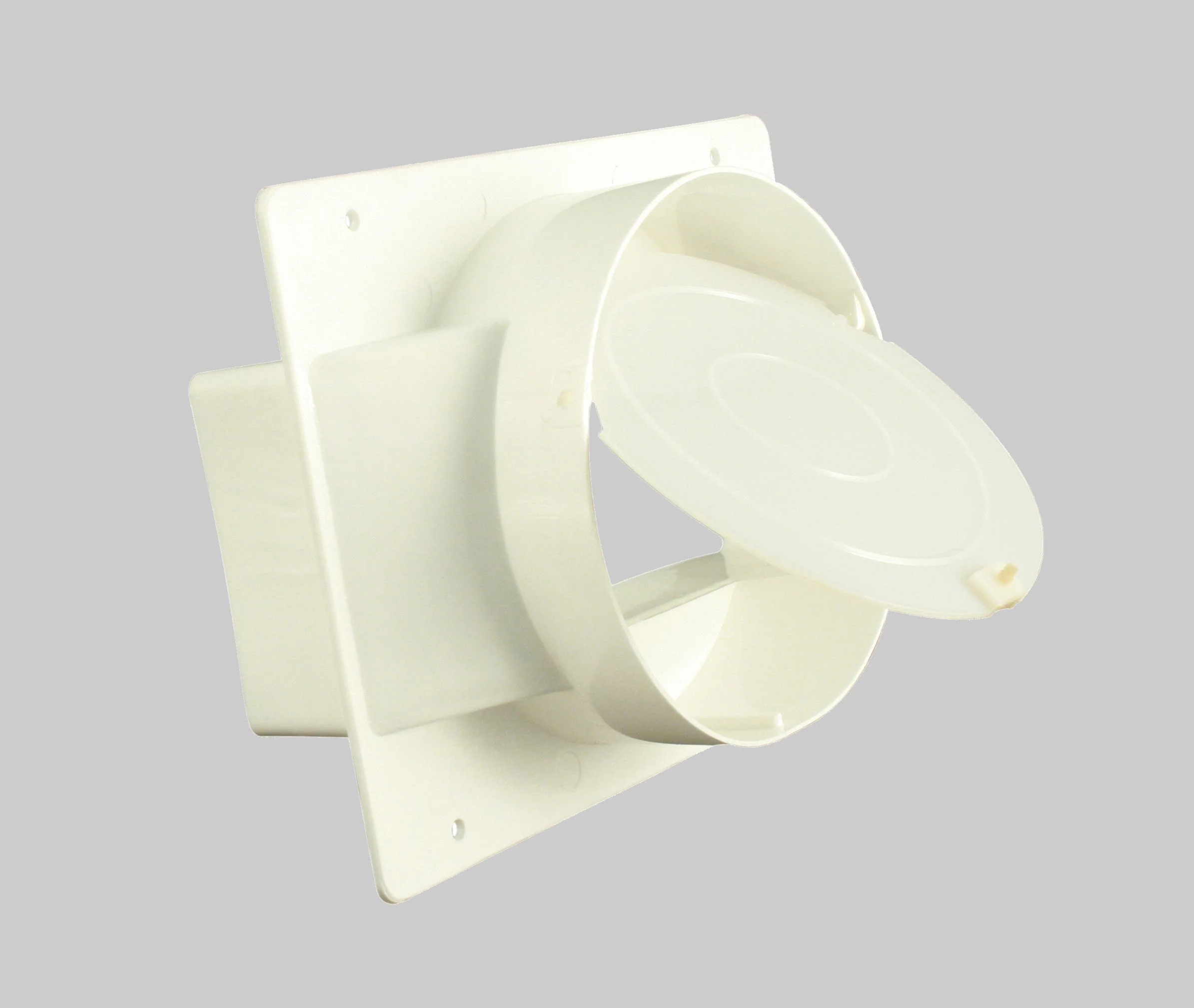Adapter (rund-eckig), mit Rückstauklappe - Image 4