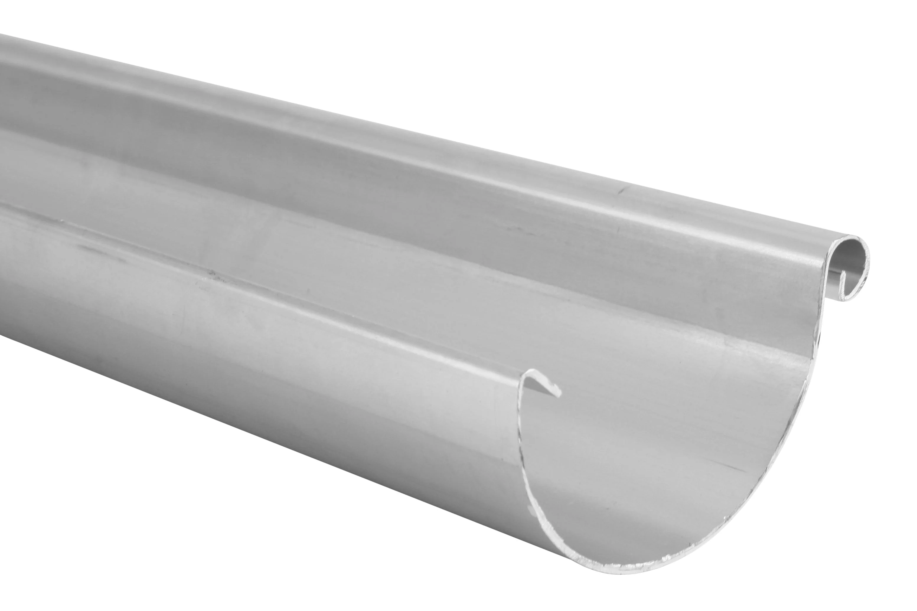 Alu-Dachrinne halbrund, 2 m