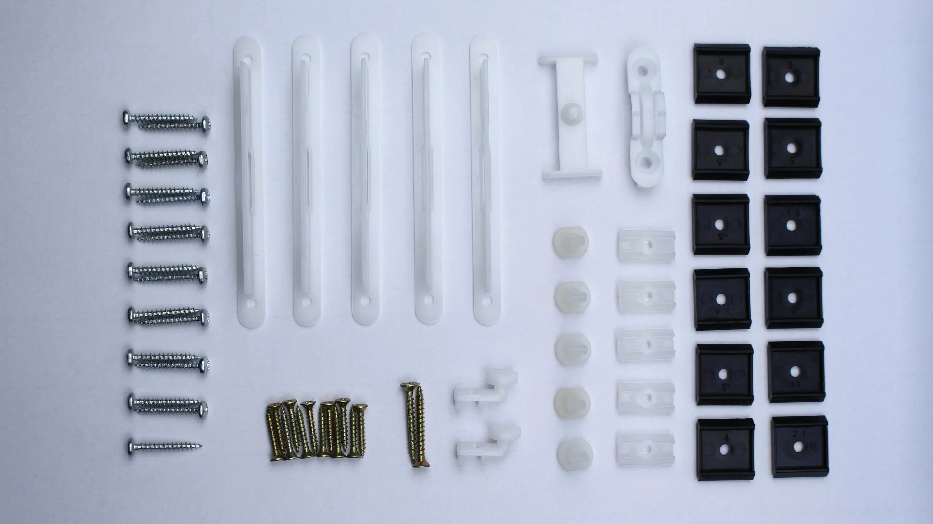 Eurostar Befestigungs-Set Glas Lamelle