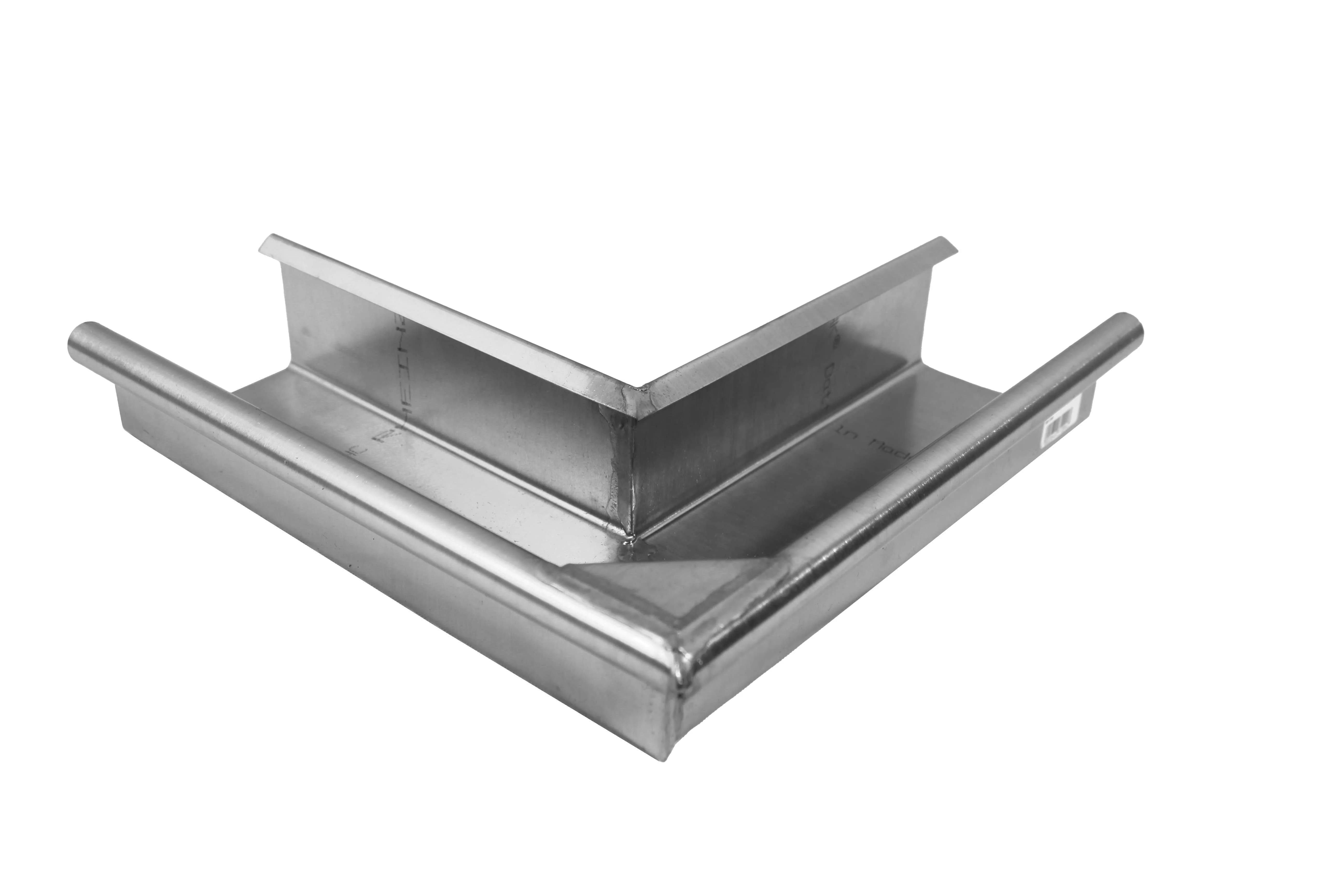 Metall-Zink Kastendachrinne Aussenecke - Image 2