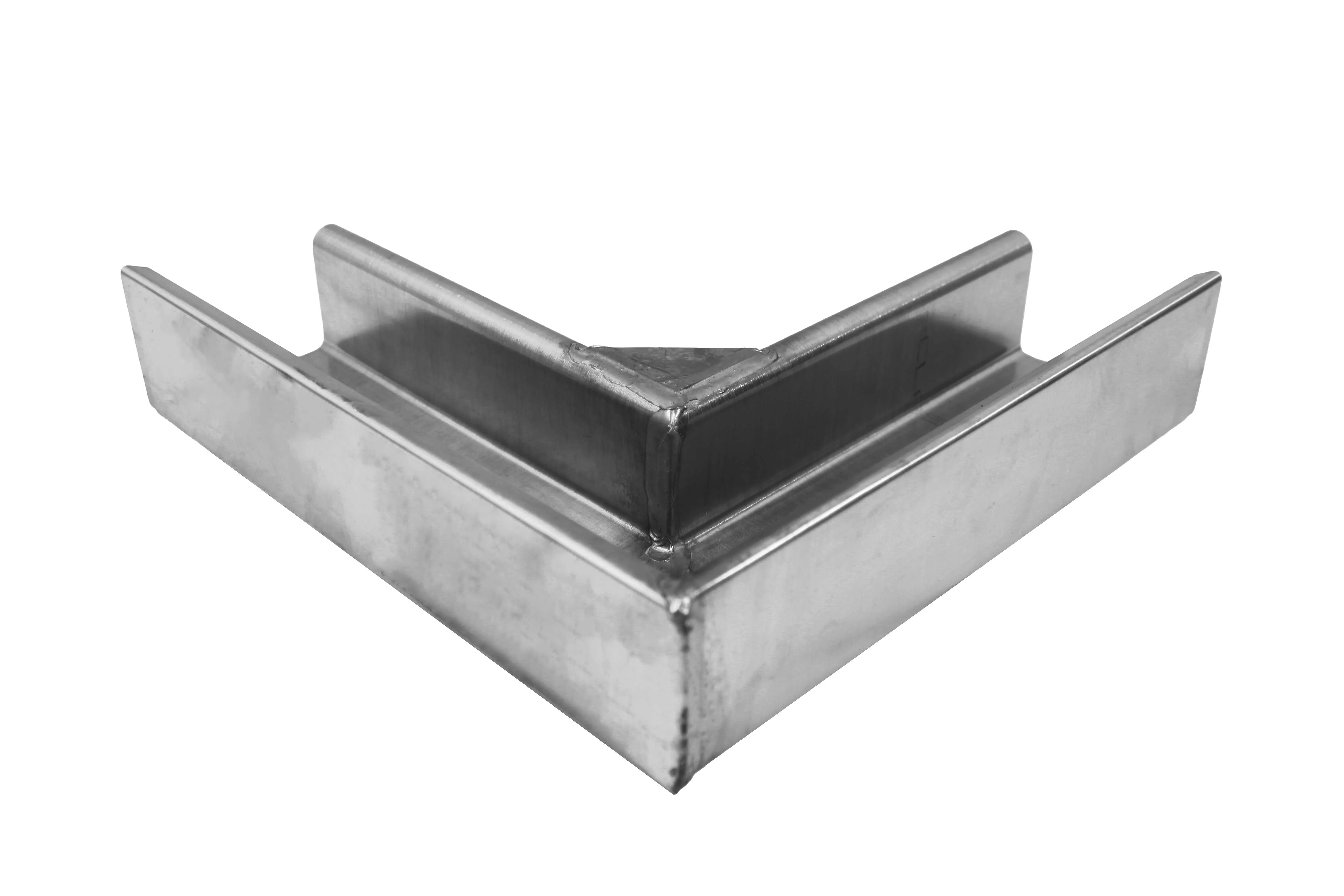 Metall-Zink Kastendachrinne Innenecke - Image 2
